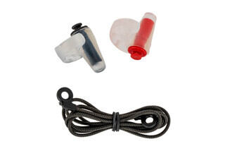 Otis Technology FLUGZ customizable ear plugs include a lanyard and can be custom fit in minutes.